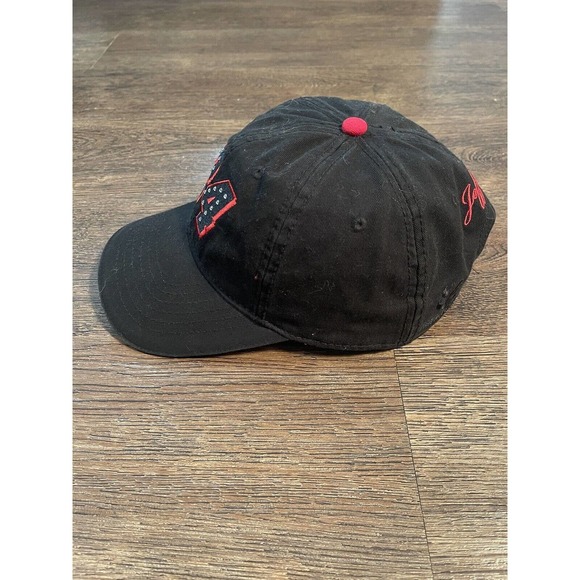 Jeff Gordon 24 Cap Nascar Racing Hat Dupont Chase Authentic’s Black And Red - Picture 2 of 8